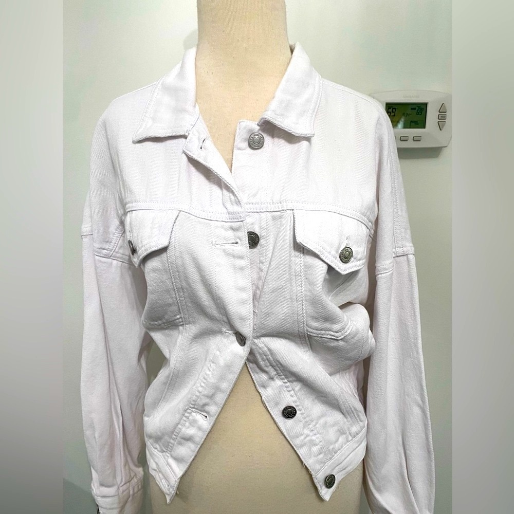 YMI White Denim Jacket - Size M
